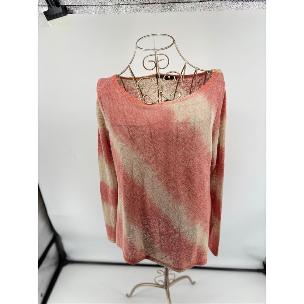 prAna Sweater Women Size Small Ombre Striped
